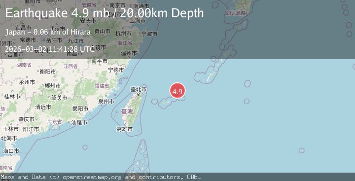 Map of SOUTHWESTERN RYUKYU ISL., JAPAN