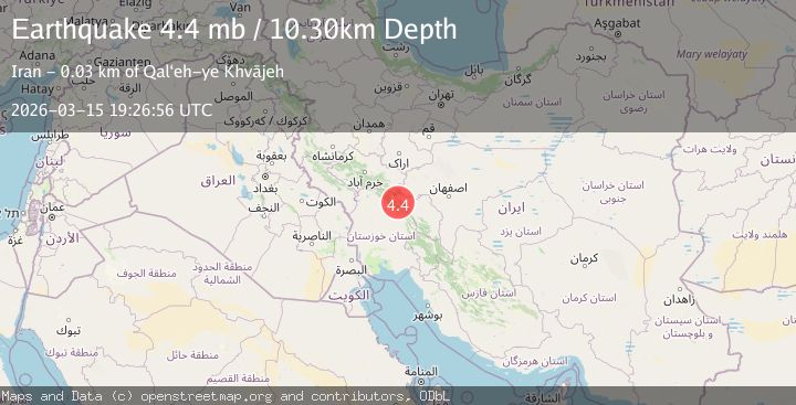 Map of WESTERN IRAN