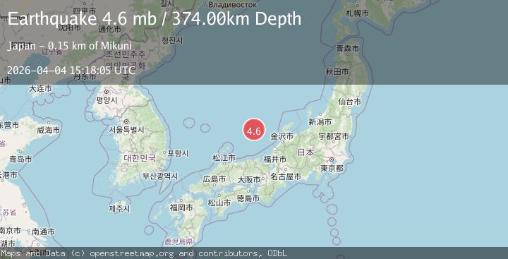 Map of SEA OF JAPAN