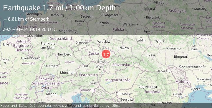 Map of CZECH REPUBLIC