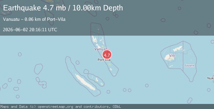 Map of VANUATU