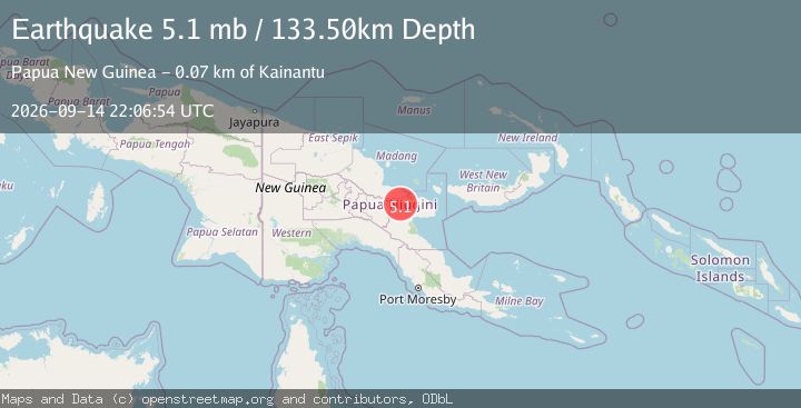 Map of EASTERN NEW GUINEA REG., P.N.G.