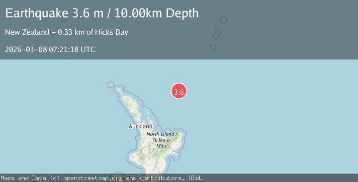 Map of SOUTH OF KERMADEC ISLANDS