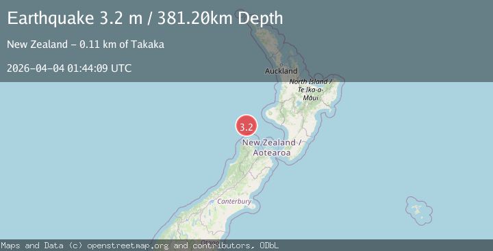 Map of OFF W. COAST OF N. ISLAND, N.Z.