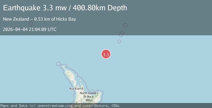 Map of SOUTH OF KERMADEC ISLANDS