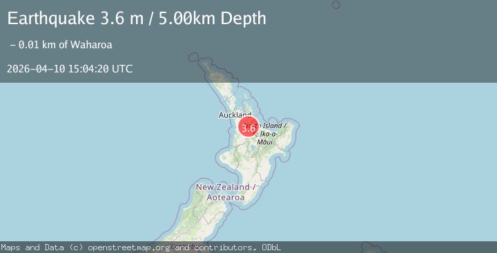 Map of NORTH ISLAND OF NEW ZEALAND