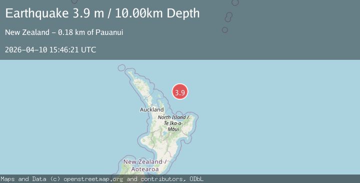 Map of OFF E. COAST OF N. ISLAND, N.Z.