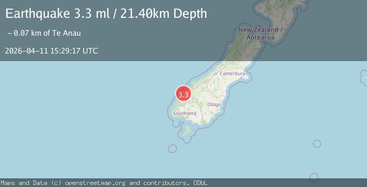 Map of SOUTH ISLAND OF NEW ZEALAND
