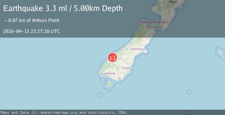 Map of SOUTH ISLAND OF NEW ZEALAND
