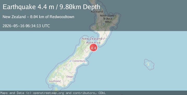 Map of COOK STRAIT, NEW ZEALAND