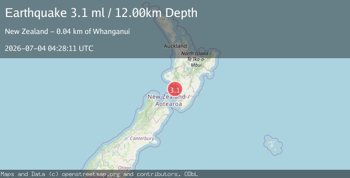 Map of COOK STRAIT, NEW ZEALAND