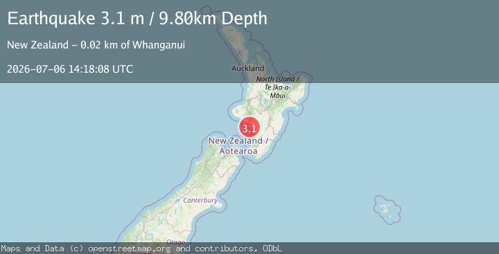 Map of COOK STRAIT, NEW ZEALAND
