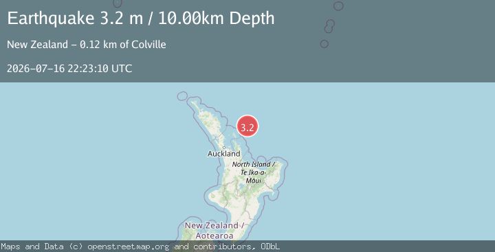 Map of OFF E. COAST OF N. ISLAND, N.Z.