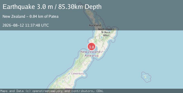 Map of COOK STRAIT, NEW ZEALAND