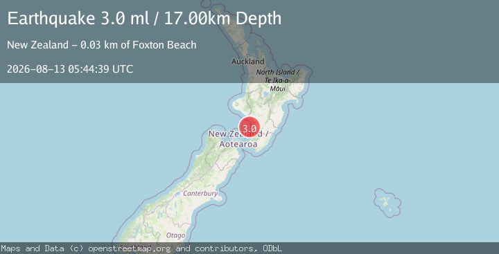 Map of COOK STRAIT, NEW ZEALAND