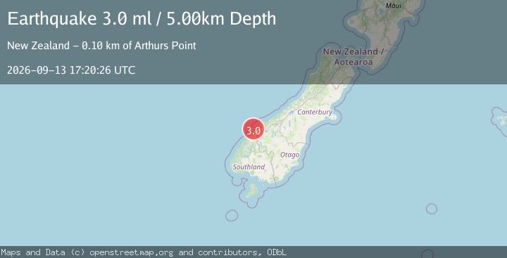 Map of SOUTH ISLAND OF NEW ZEALAND
