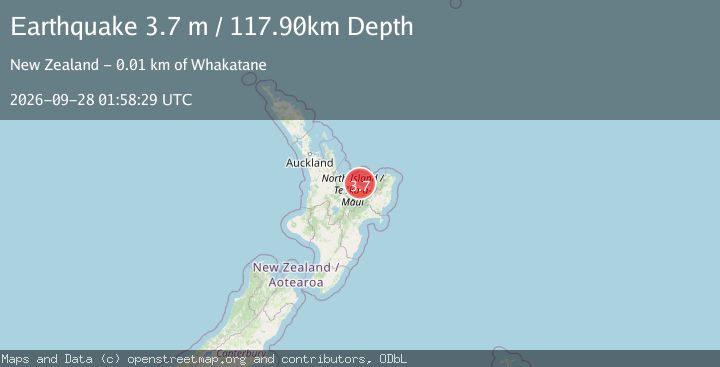 Map of OFF E. COAST OF N. ISLAND, N.Z.
