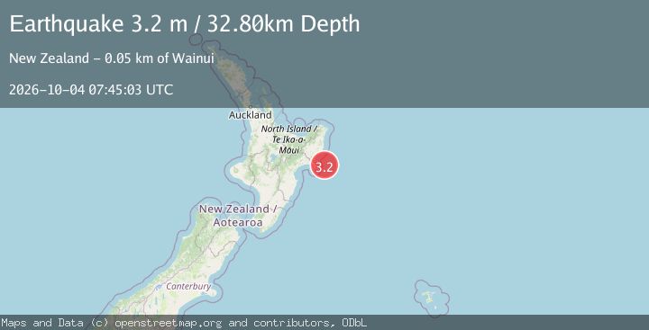 Map of OFF E. COAST OF N. ISLAND, N.Z.
