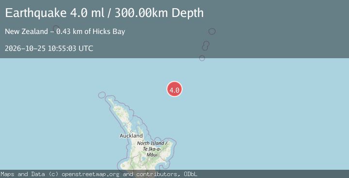 Map of SOUTH OF KERMADEC ISLANDS