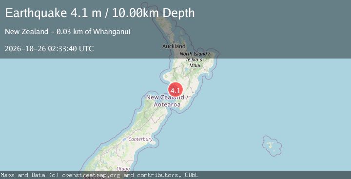Map of COOK STRAIT, NEW ZEALAND