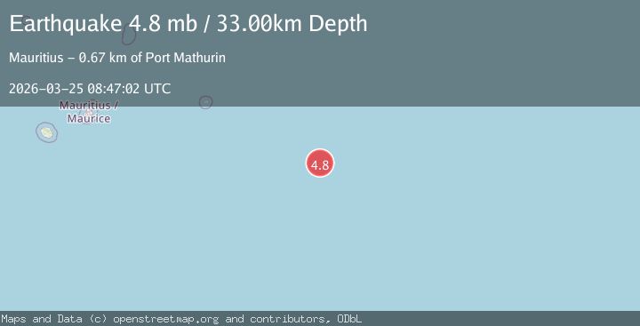 Map of MID-INDIAN RIDGE