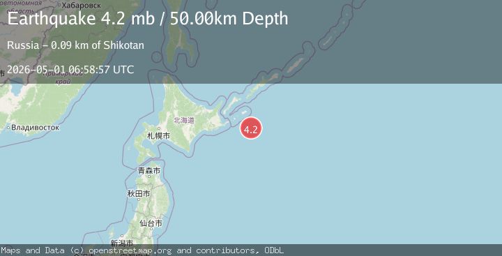 Map of KURIL ISLANDS