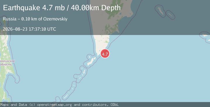 Map of NEAR EAST COAST OF KAMCHATKA