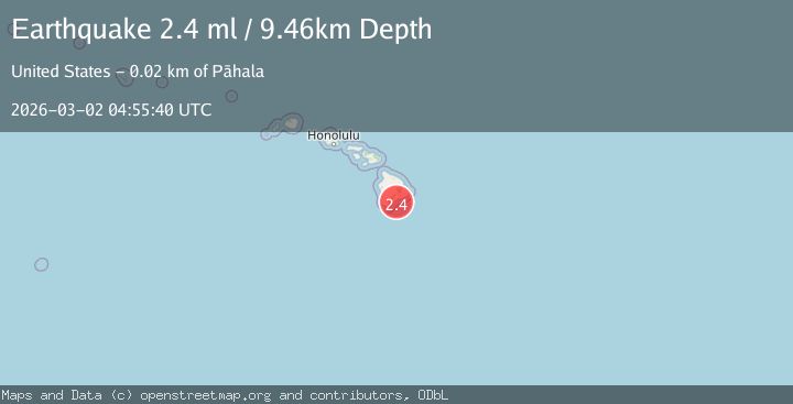 Map of ISLAND OF HAWAII, HAWAII