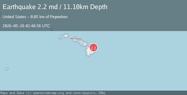 Map of HAWAII REGION, HAWAII