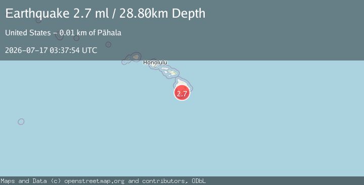 Map of ISLAND OF HAWAII, HAWAII