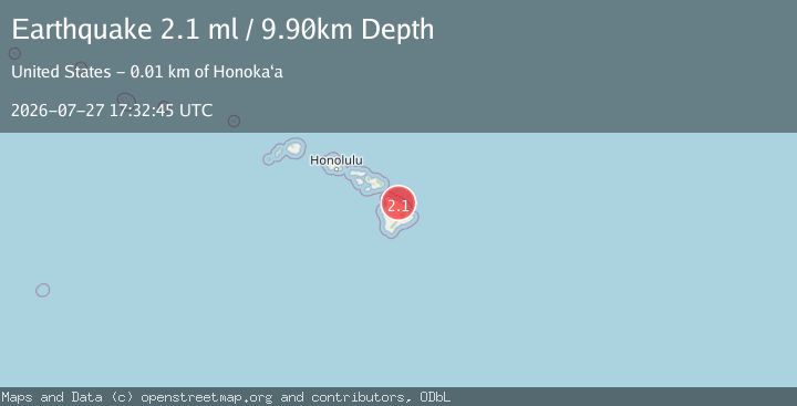 Map of HAWAII REGION, HAWAII