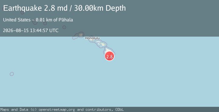 Map of ISLAND OF HAWAII, HAWAII