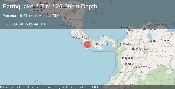 Map of PANAMA-COSTA RICA BORDER REGION