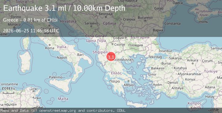 Map of GREECE