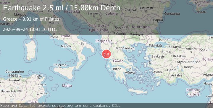 Map of GREECE