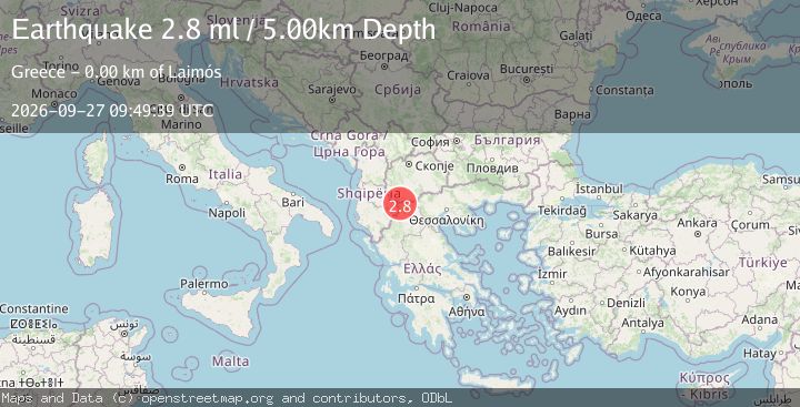 Map of GREECE