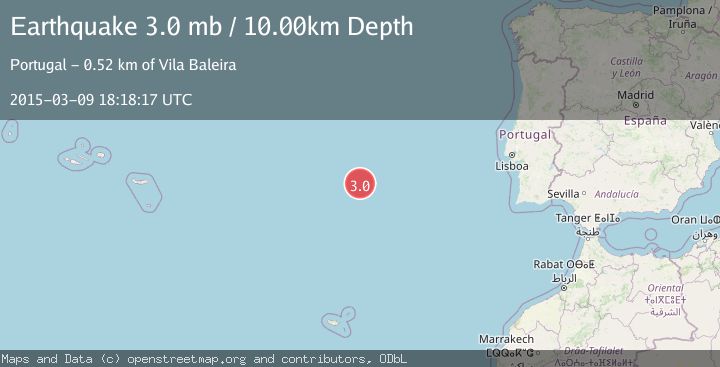 Map of AZORES-CAPE ST. VINCENT RIDGE