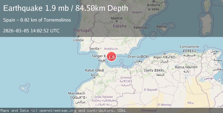 Map of STRAIT OF GIBRALTAR