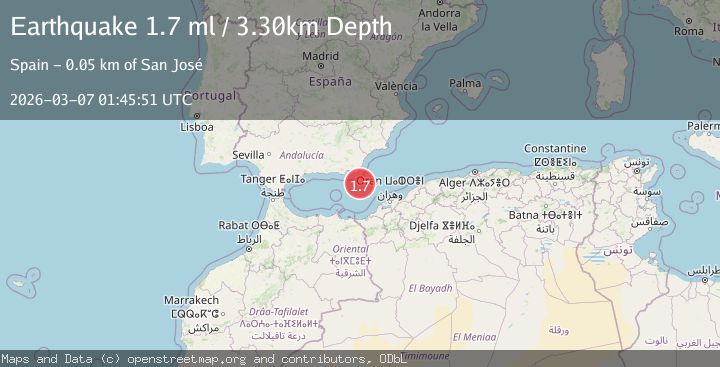 Map of WESTERN MEDITERRANEAN SEA