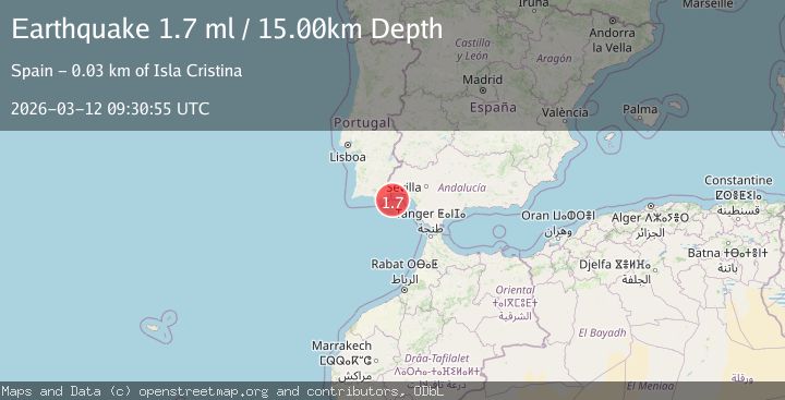 Map of STRAIT OF GIBRALTAR
