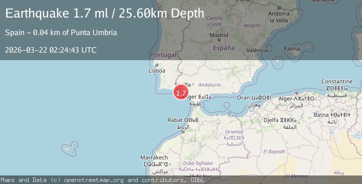 Map of STRAIT OF GIBRALTAR