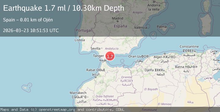 Map of STRAIT OF GIBRALTAR