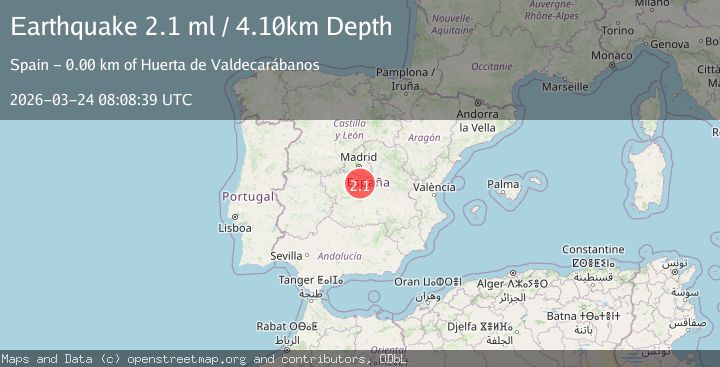 Map of SPAIN