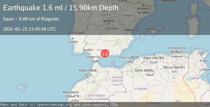 Map of STRAIT OF GIBRALTAR