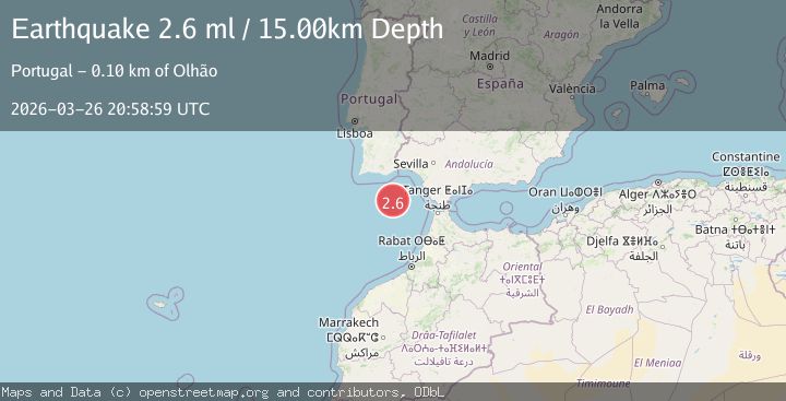 Map of STRAIT OF GIBRALTAR