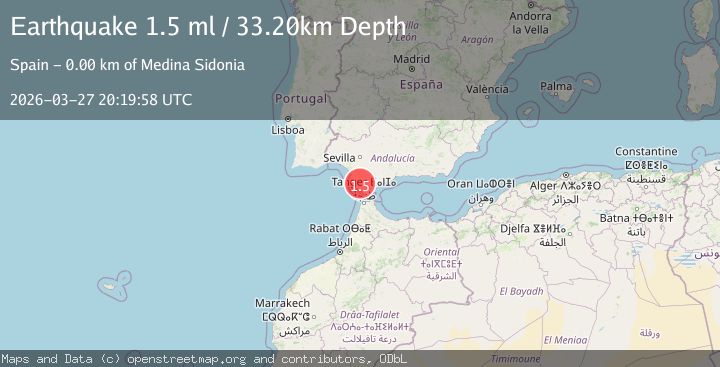 Map of STRAIT OF GIBRALTAR