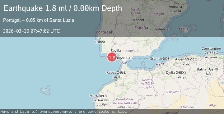 Map of STRAIT OF GIBRALTAR
