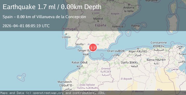 Map of STRAIT OF GIBRALTAR