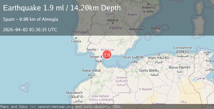 Map of STRAIT OF GIBRALTAR