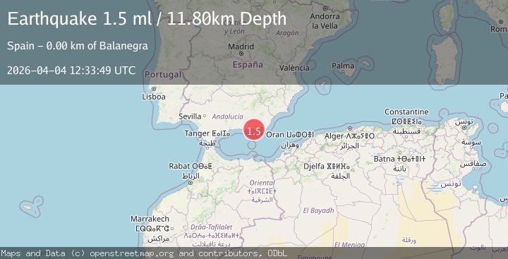 Map of STRAIT OF GIBRALTAR